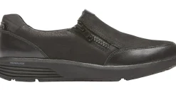 Clearance Rockport Trustride Black Side Zipper Slip-On Sneaker