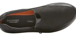 Clearance Rockport Trustride Black Side Zipper Slip-On Sneaker