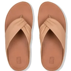 Clearance Fit Flop Twiss Blush Leather Thong Sandal