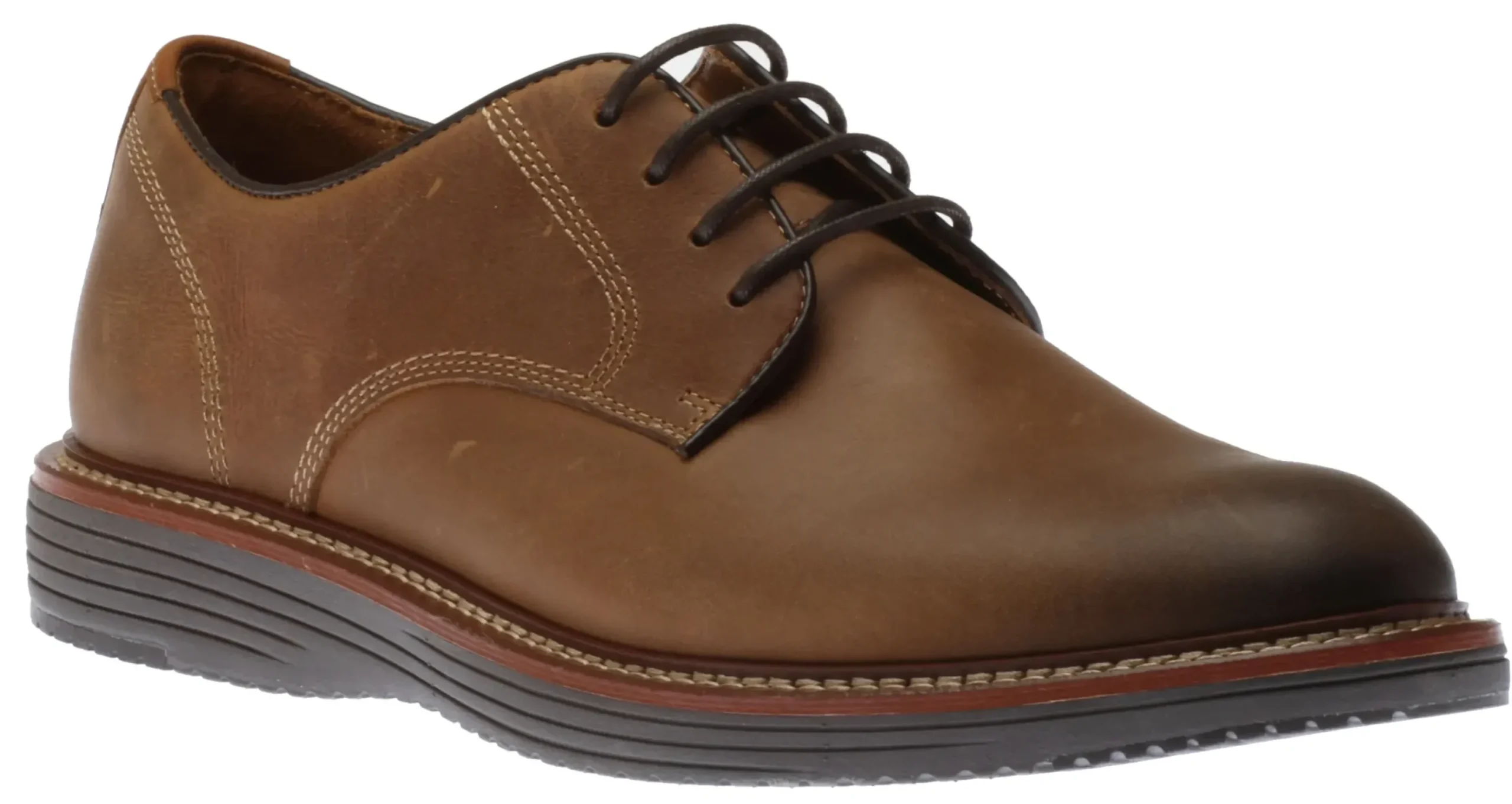 Sale Johnston & Murphy Upton Plain Toe Tan