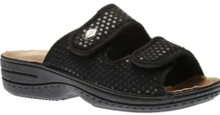 Best Italian Comf Velcro Black Pd
