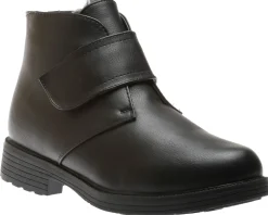 New Shoe tech Velcro Ice Grip Black Winter Boot