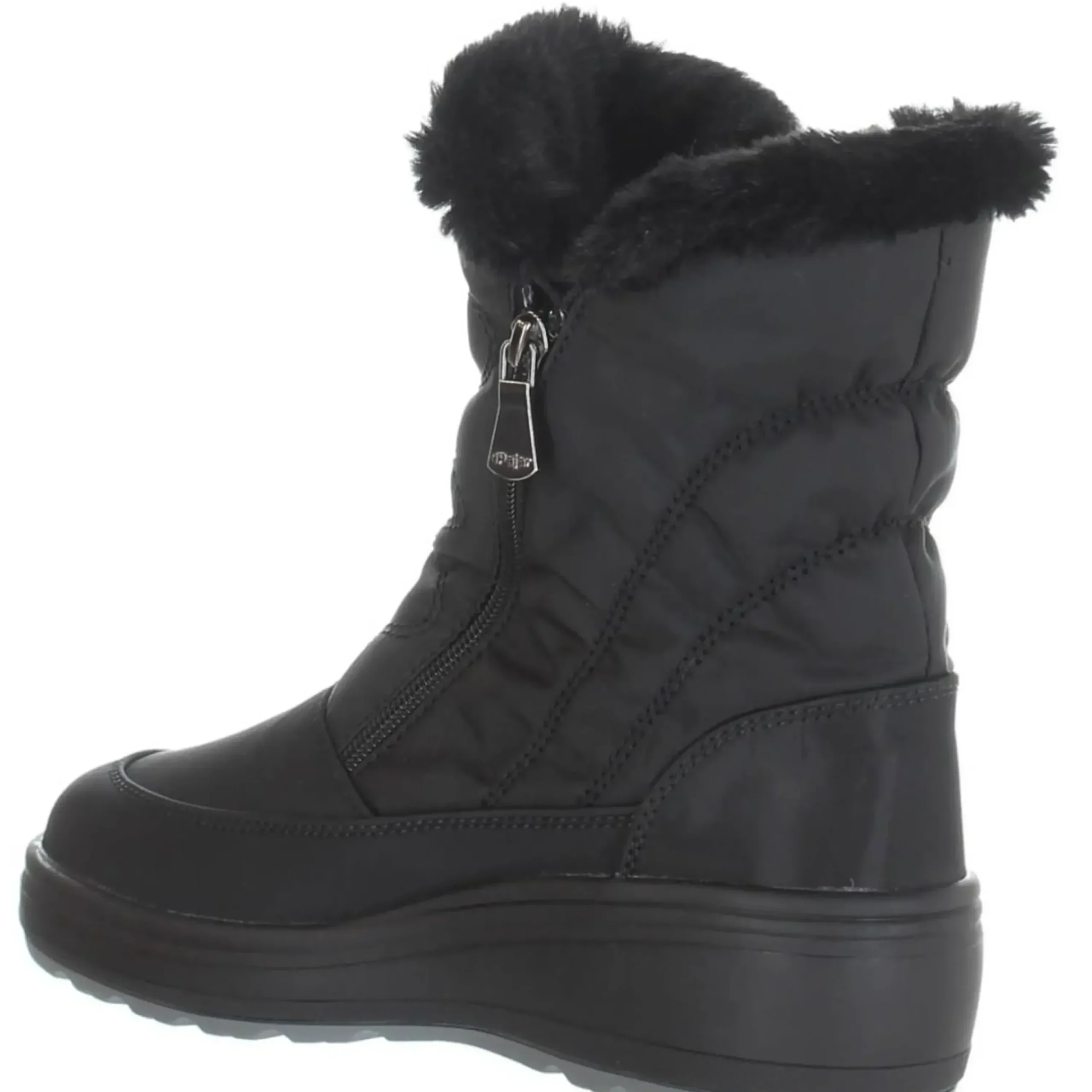 Hot Pajar Veronica Black Nylon Winter Boot