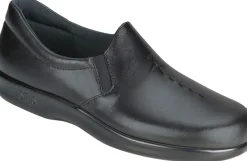 Clearance SAS Shoes Viva Black Leather Slip-On Loafer