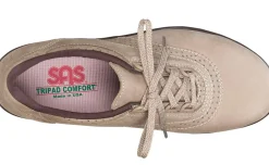 SAS Shoes Walk Easy Sage Nubuck Leather Walking Shoe