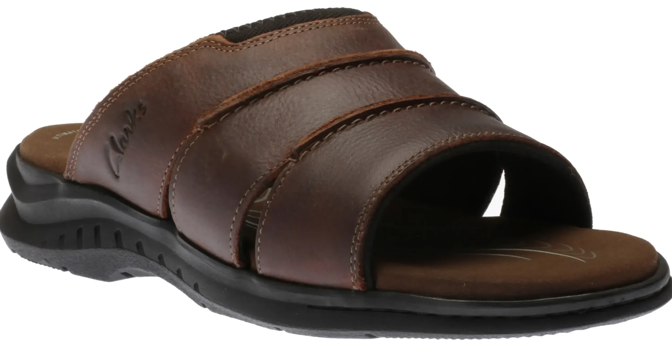 Clearance Clarks Walkford Easy Brown