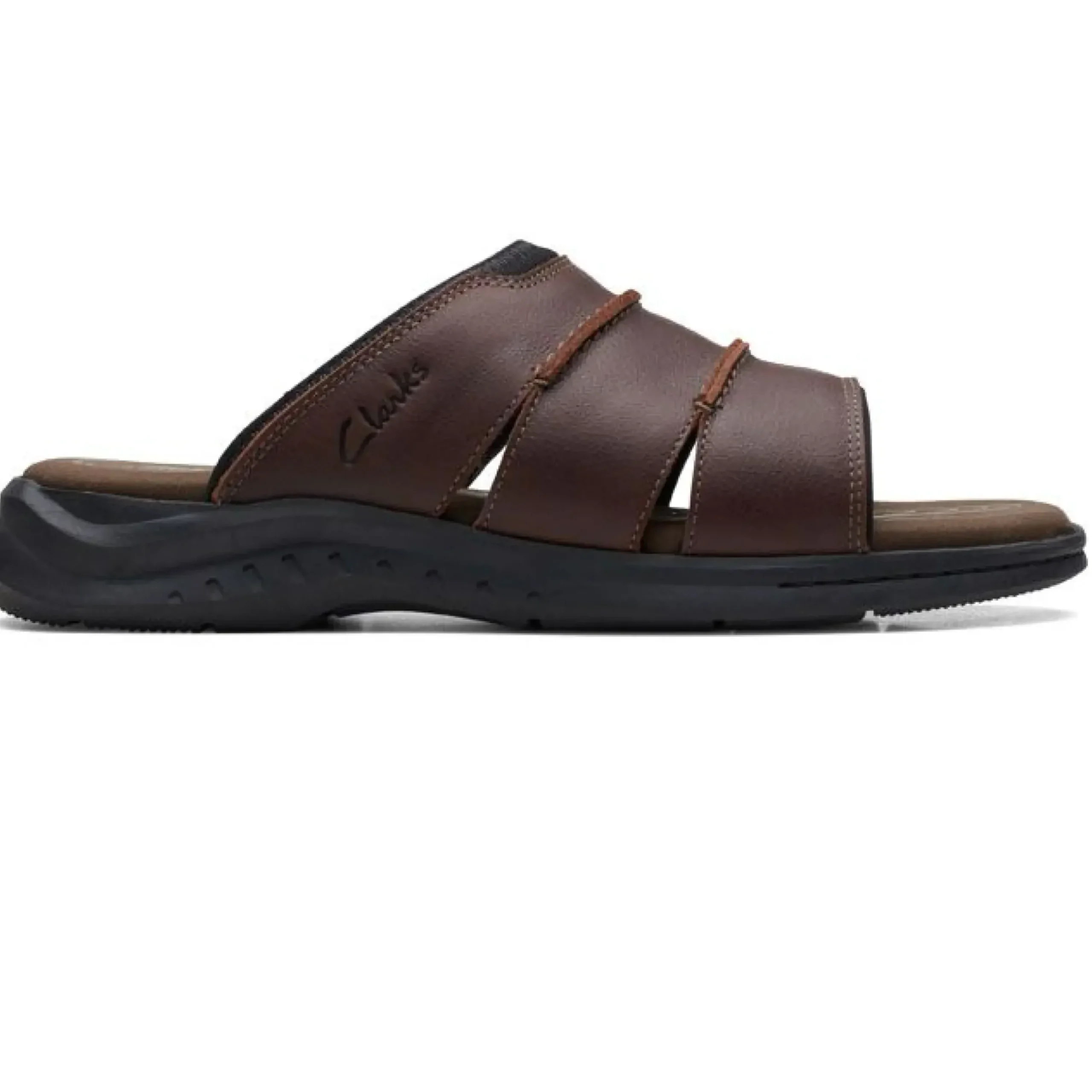Clearance Clarks Walkford Easy Brown