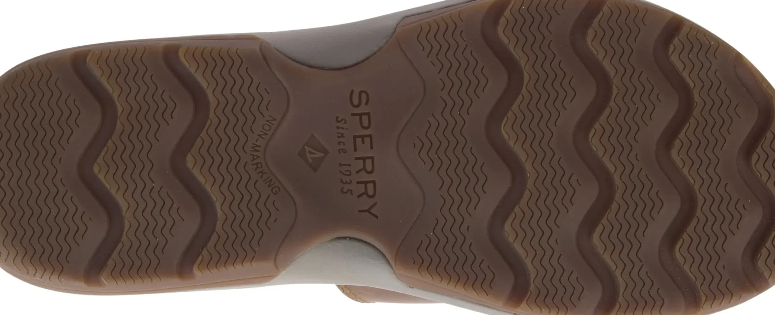 Sale Sperry Whitecap Brown Slide Sandal