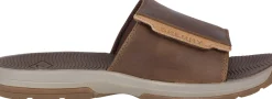 Sale Sperry Whitecap Brown Slide Sandal