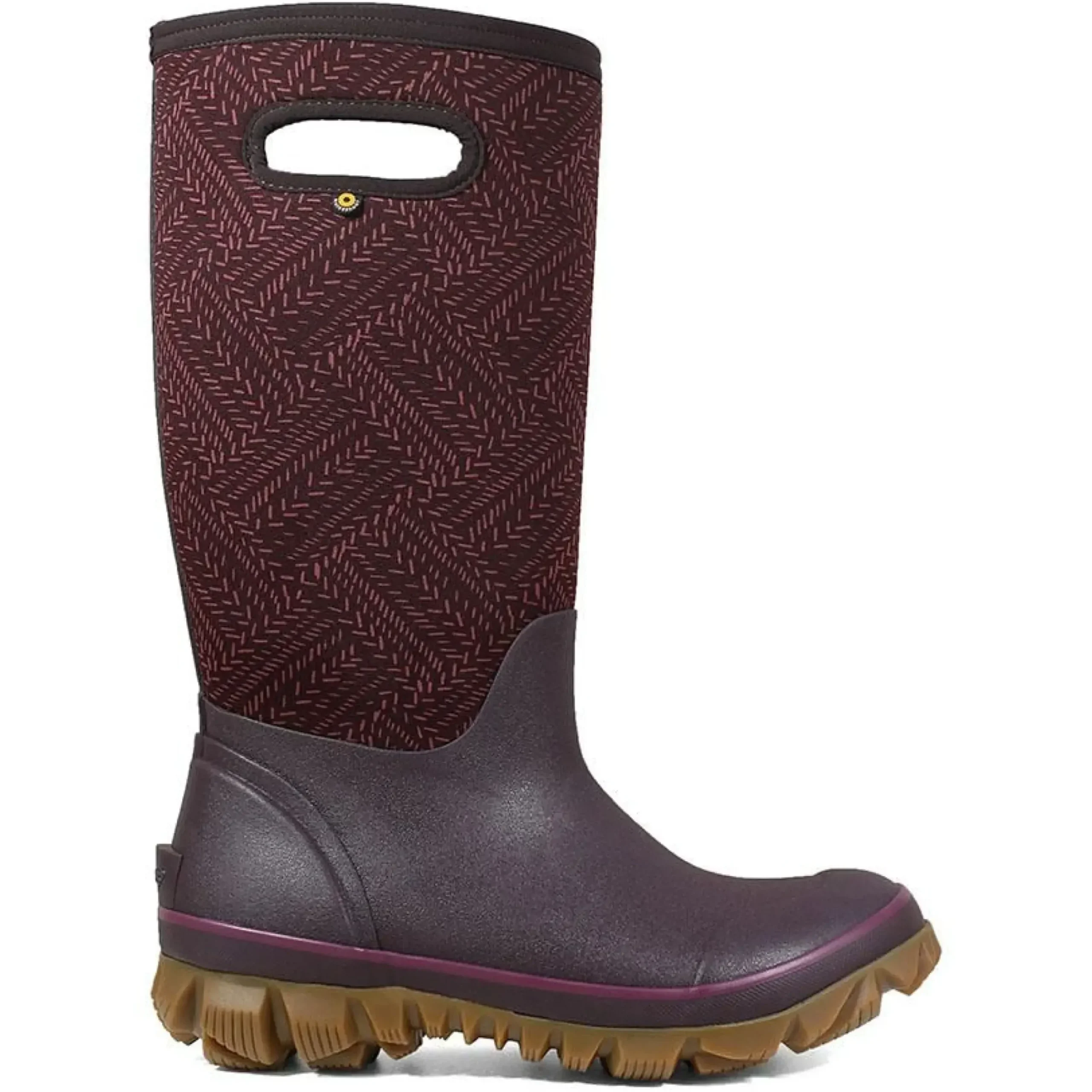 Online Bogs Whiteout Fleck Grape Women's Insulated Boot
