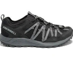 Best Merrell Wildwood Aerosport Black Trail Running Shoe