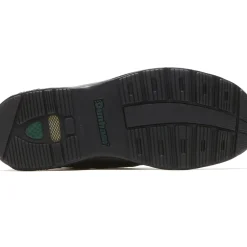 Best Dunham Winslow Black Leather Two-Strap Hook & Loop Oxford Shoe