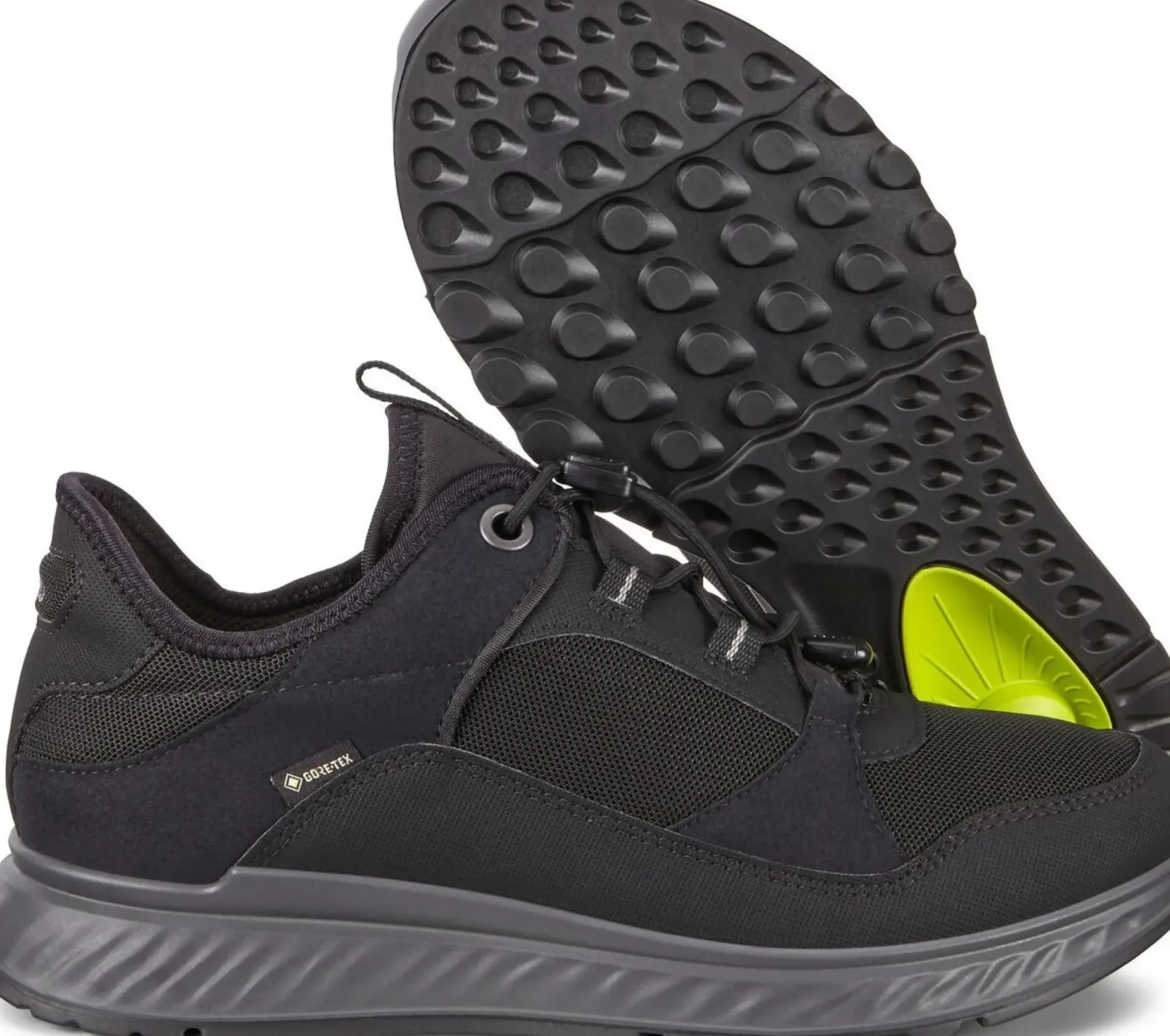 Best Ecco Women's Exostride Black Gore-Tex Waterproof Sneaker