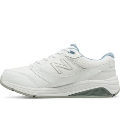 Sale New Balance Ww928Wb3 White Leather Lace-Up Walking Shoe