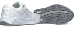 Sale New Balance Ww928Wb3 White Leather Lace-Up Walking Shoe
