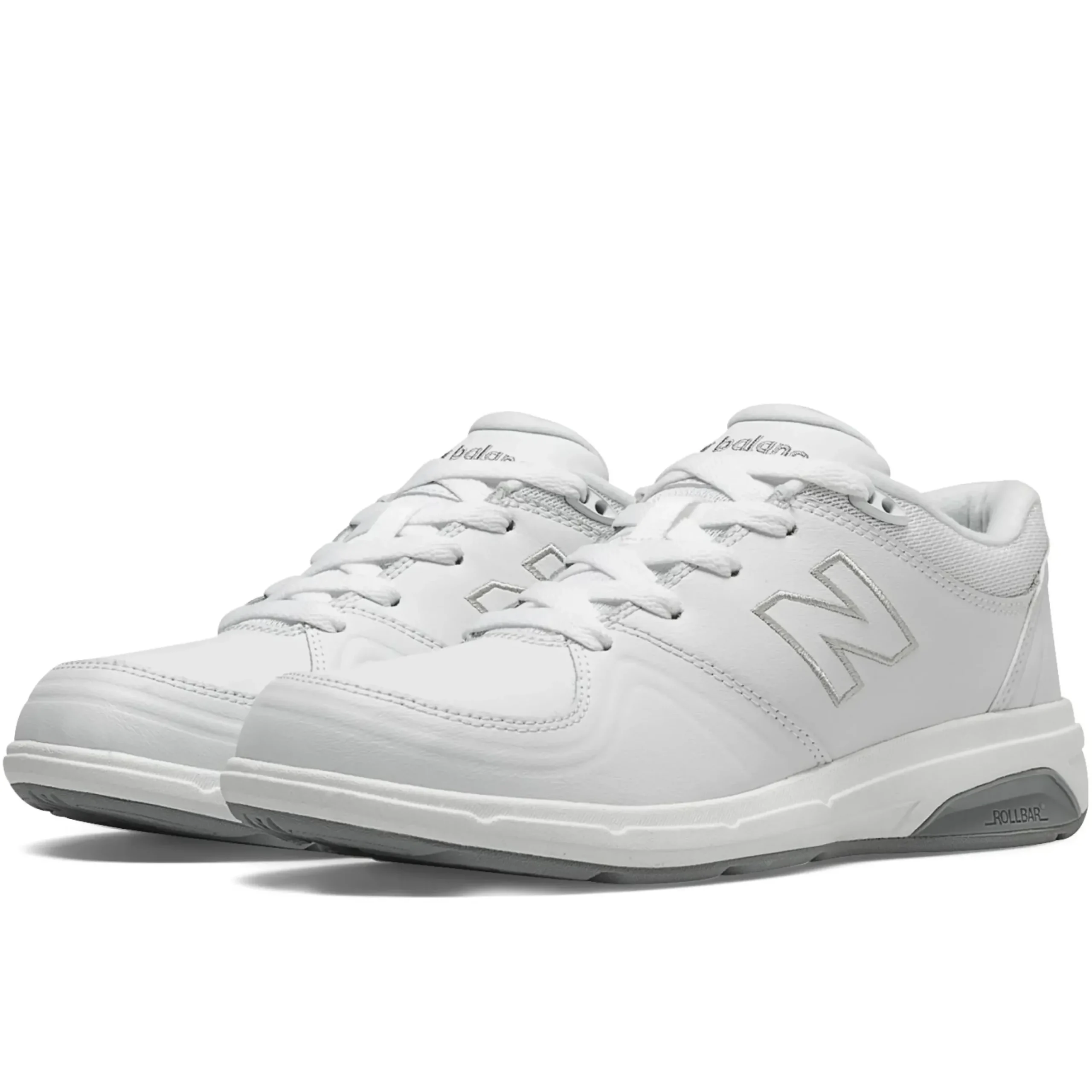 New Balance Ww813Wt White Leather Walking Shoe