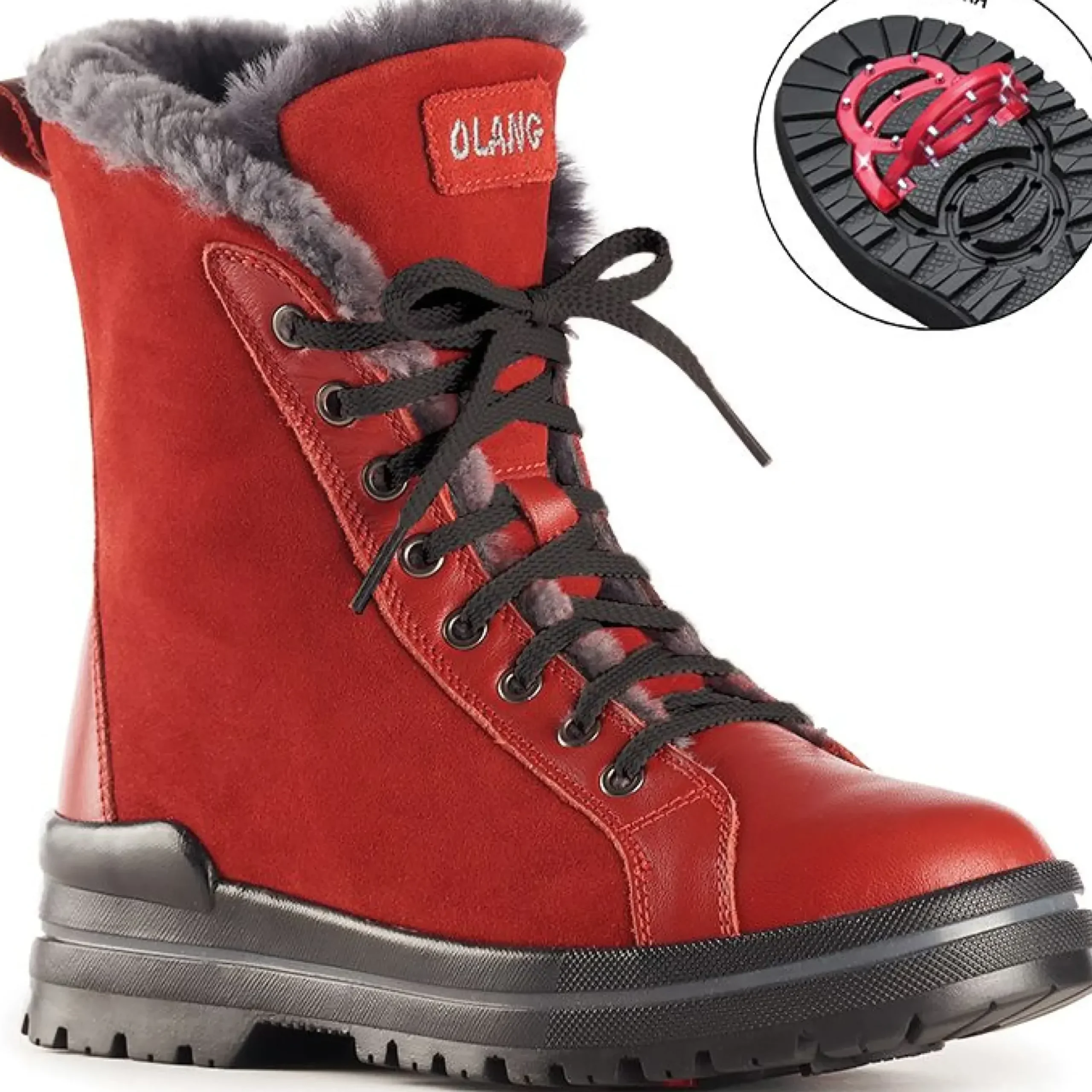 Online Olang Zaide Red Winter Boot