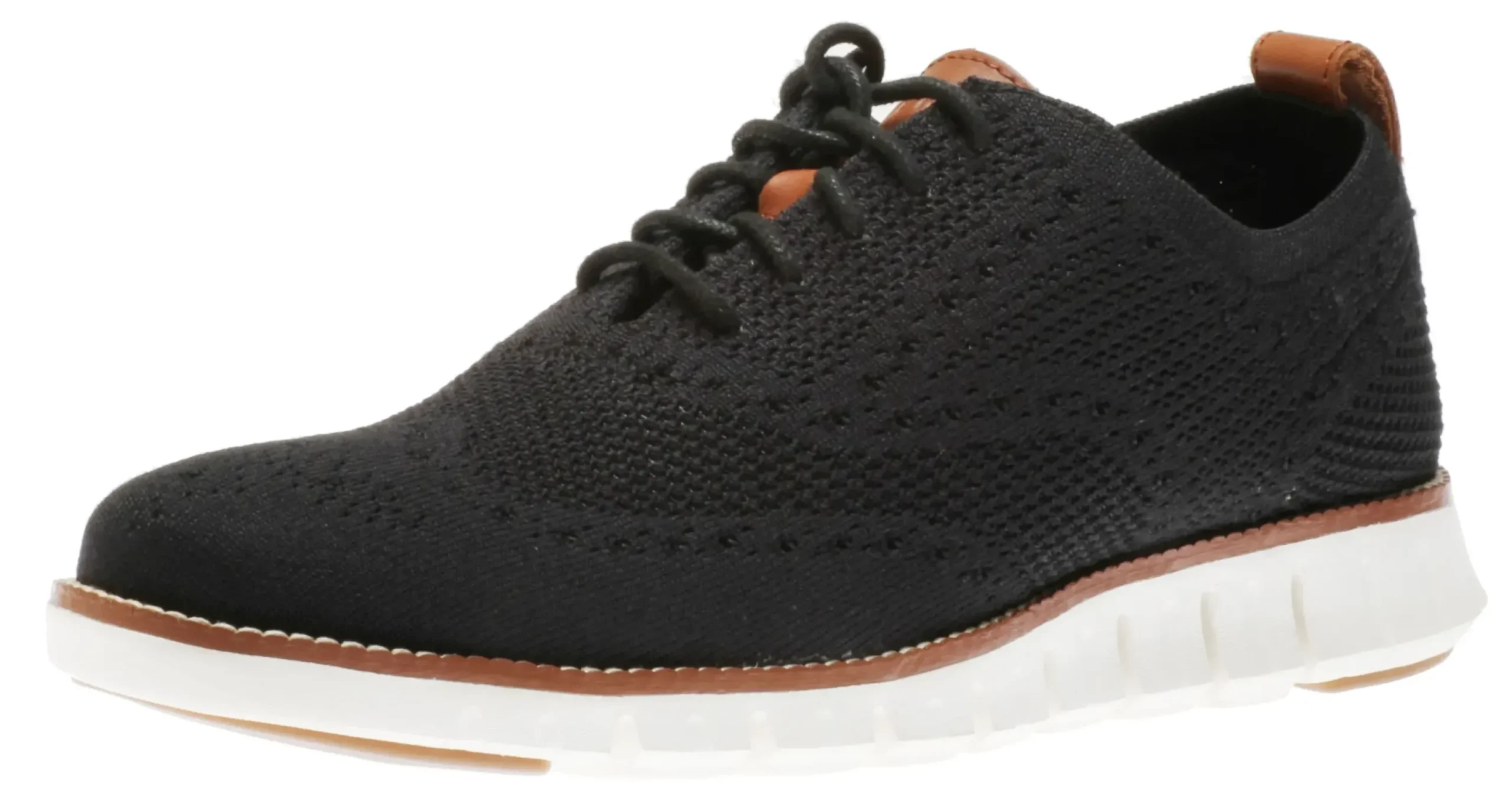 Best Cole Haan Zeru00D8Grand Wingtip Oxford Black Stitchlite