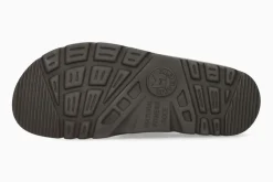 Outlet Mephisto Zonder Desert Brown Leather Slide Sandal